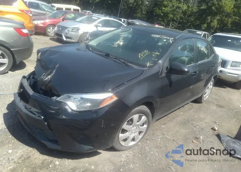 2014 Toyota Corolla L/Le/S/S Plus/Le Plus z USA, uszkodzony, nr VIN 2T1BURHE8EC053012